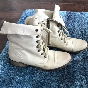 Genuine Steve Madden vintage leather booties